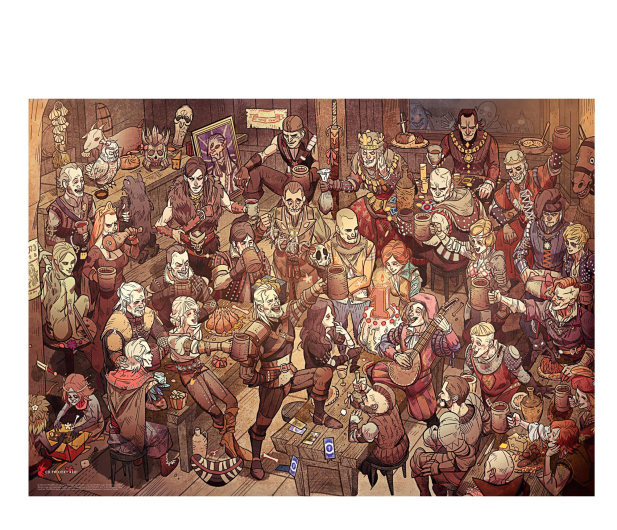 Good Loot Gaming Puzzle: The Witcher (Wiedźmin) Birthday - 1503935 - zdjęcie 4